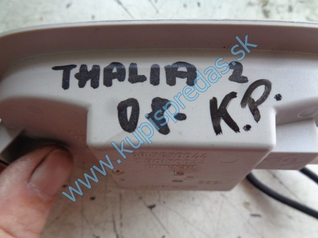 vnútorné osvetlenie na renault tháliu II, 7700410612